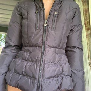 Betsey Johnson Grey Down Puffer Jacket